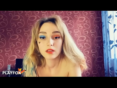 ❤️ Чарівні окуляри віртуальної реальності подарували мені секс з Харлі Квінн Красиве порно у нас ☑